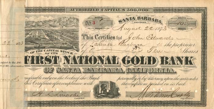 First National Gold Bank of Santa Barbara, California